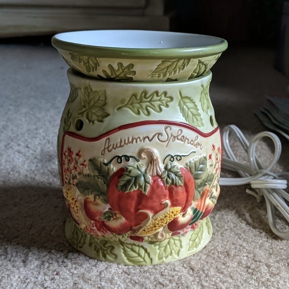 Yankee Candle autumn tart warmer